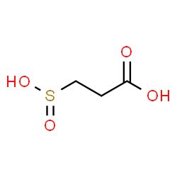 ChemSpider 2D Image | 3-Sulfinopropanoic acid | C3H6O4S