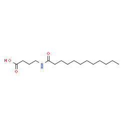 ChemSpider 2D Image | N-LAUROYL-4-AMINOBUTYRIC ACID | C16H31NO3