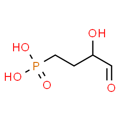 ChemSpider 2D Image | (3-Hydroxy-4-oxobutyl)phosphonic acid | C4H9O5P