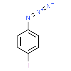 ChemSpider 2D Image | 4-Iodophenyl azide | C6H5IN3