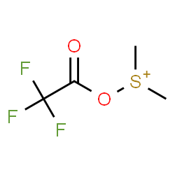ChemSpider 2D Image | Dimethyl(2,2,2-trifluoroacetoxy)sulfonium | C4H6F3O2S