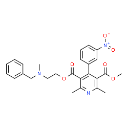 ChemSpider 2D Image | Dehydro Nicardipine (Freebase) | C26H27N3O6