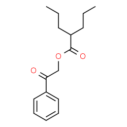 ChemSpider 2D Image | Phenacyl valproate | C16H22O3