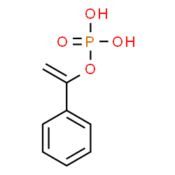 ChemSpider 2D Image | 1-Phenylvinyl dihydrogen phosphate | C8H9O4P