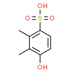ChemSpider 2D Image | 4-Hydroxy-2,3-dimethylbenzenesulfonic acid | C8H10O4S