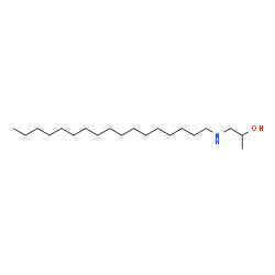ChemSpider 2D Image | 1-(Heptadecylamino)-2-propanol | C20H43NO