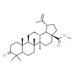 ChemSpider 2D Image | Methyl (5xi,18xi)-3-oxolup-20(29)-en-28-oate | C31H48O3