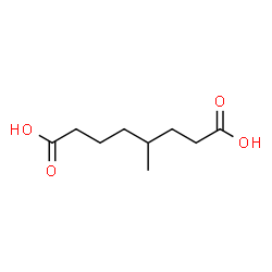 ChemSpider 2D Image | 4-Methyloctanedioic acid | C9H16O4