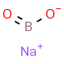 ChemSpider 2D Image | SODIUM METABORATE | BNaO2