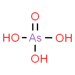 ChemSpider 2D Image | Arsenic acid | H3AsO4