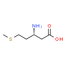ChemSpider 2D Image | L-beta-homomethionine | C6H13NO2S