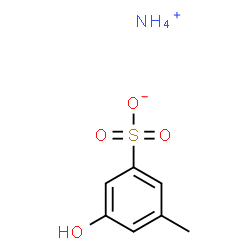 ChemSpider 2D Image | Ammonium 3-hydroxy-5-methylbenzenesulfonate | C7H11NO4S