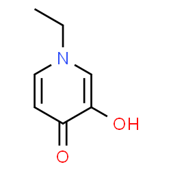 ChemSpider 2D Image | 1-Ethyl-3-hydroxy-4(1H)-pyridinone | C7H9NO2