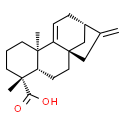 ChemSpider 2D Image | Grandiflorenic acid | C20H28O2