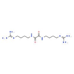 ChemSpider 2D Image | N,N'-Bis{4-[(diaminomethylene)amino]butyl}ethanediamide | C12H26N8O2