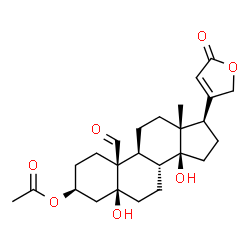 ChemSpider 2D Image | acetylstrophanthidin | C25H34O7