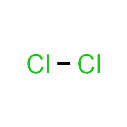 ChemSpider 2D Image | Chlorine | Cl2
