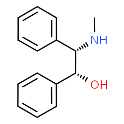 ChemSpider 2D Image | (1R,2S)-2-(Methylamino)-1,2-diphenylethanol | C15H17NO