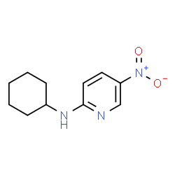 ChemSpider 2D Image | 2-Cyclohexylamino-5-Nitropyridine | C11H15N3O2