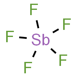 ChemSpider 2D Image | Antimony pentafluoride | F5Sb