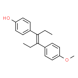 ChemSpider 2D Image | Mestilbol | C19H22O2