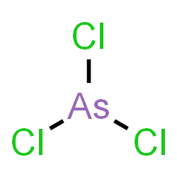 ChemSpider 2D Image | Arsenic trichloride | AsCl3