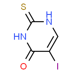 ChemSpider 2D Image | iodothiouracil | C4H3IN2OS