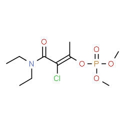 ChemSpider 2D Image | Z-Phosphamidon | C10H19ClNO5P