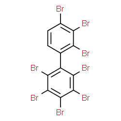 ChemSpider 2D Image | 2,2',3,3',4,4',5,6-Octabromobiphenyl | C12H2Br8
