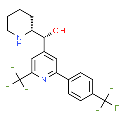 ChemSpider 2D Image | 8M7Y72EP9K | C19H18F6N2O