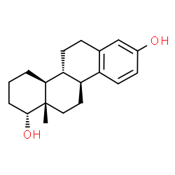 ChemSpider 2D Image | (1R,4aS,4bR,10bS,12aS)-12a-Methyl-1,2,3,4,4a,4b,5,6,10b,11,12,12a-dodecahydro-1,8-chrysenediol | C19H26O2