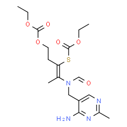 ChemSpider 2D Image | cetotiamine | C18H26N4O6S