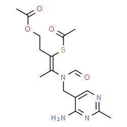 ChemSpider 2D Image | cis-Acetiamine | C16H22N4O4S
