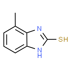ChemSpider 2D Image | methyl-2-mercaptobenzIMIDAZOLE | C8H8N2S