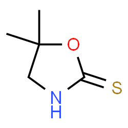ChemSpider 2D Image | 5,5'-dimethyl-2-thiooxazolidone | C5H9NOS