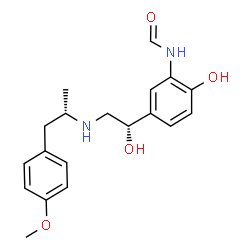 ChemSpider 2D Image | Formoterol | C19H24N2O4