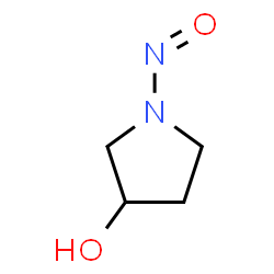 ChemSpider 2D Image | 1-Nitroso-3-pyrrolidinol | C4H8N2O2