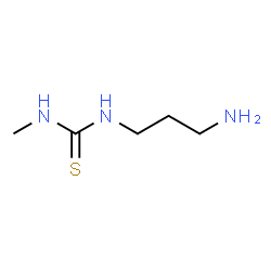 ChemSpider 2D Image | 1-(3-Aminopropyl)-3-methylthiourea | C5H13N3S