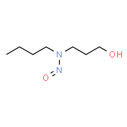 ChemSpider 2D Image | 3-[Butyl(nitroso)amino]-1-propanol | C7H16N2O2