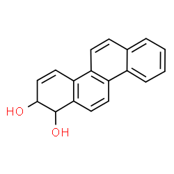 ChemSpider 2D Image | 1,2-Dihydro-1,2-chrysenediol | C18H14O2