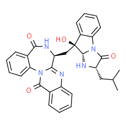 ChemSpider 2D Image | Asperlicin | C31H29N5O4