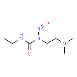 ChemSpider 2D Image | 1-[2-(Dimethylamino)ethyl]-3-ethyl-1-nitrosourea | C7H16N4O2
