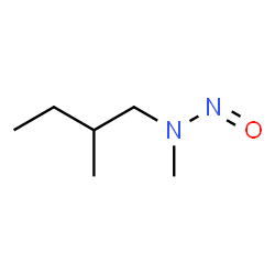 ChemSpider 2D Image | N,2-Dimethyl-N-nitroso-1-butanamine | C6H14N2O