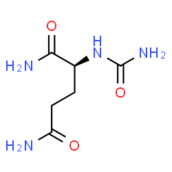 ChemSpider 2D Image | N~2~-Carbamoyl-L-glutamamide | C6H12N4O3