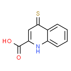 ChemSpider 2D Image | 4-Thioxo-1,4-dihydro-2-quinolinecarboxylic acid | C10H7NO2S