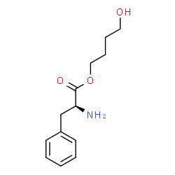 ChemSpider 2D Image | 4-Hydroxybutyl L-phenylalaninate | C13H19NO3