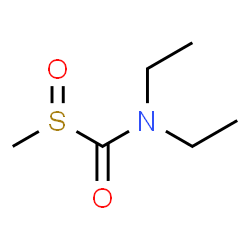 ChemSpider 2D Image | (Diethylamino)(methylsulfinyl)methanone | C6H13NO2S