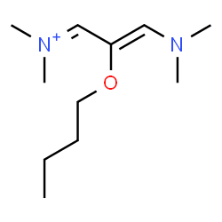 ChemSpider 2D Image | (2Z)-2-Butoxy-3-(dimethylamino)-N,N-dimethyl-2-propen-1-iminium | C11H23N2O