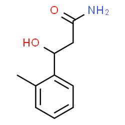 ChemSpider 2D Image | Î²-Hydroxy-2-methylbenzenepropanamide | C10H13NO2