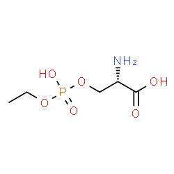 ChemSpider 2D Image | monoethylphosphorylserine | C5H12NO6P